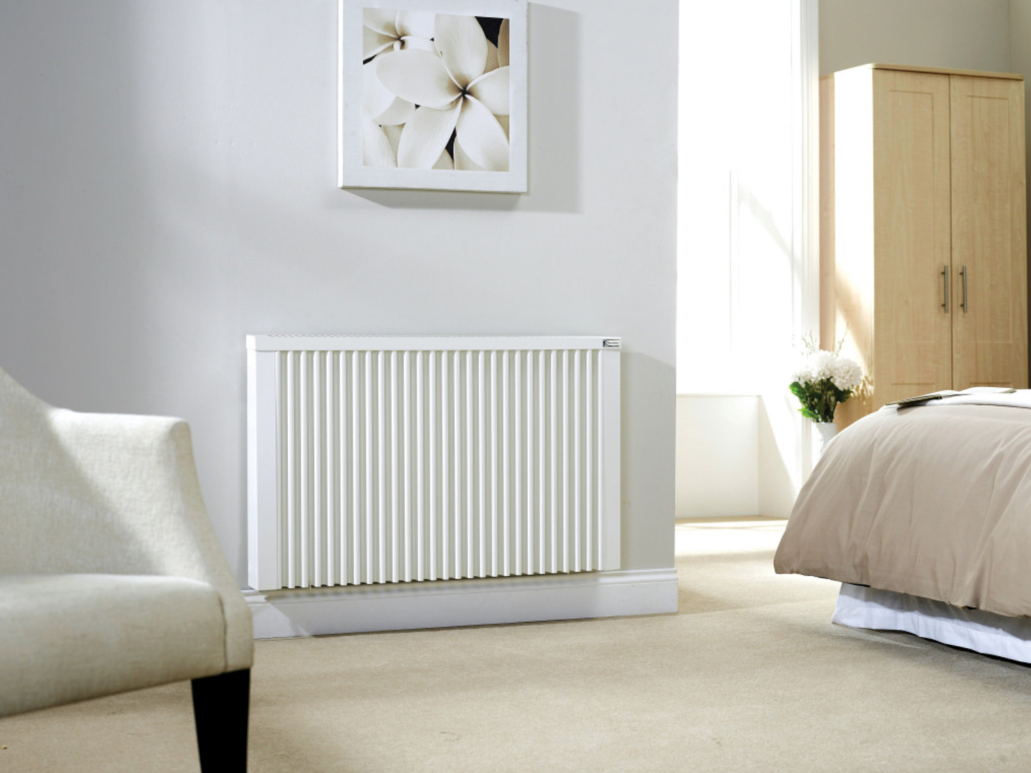Electric fireclay core radiators
